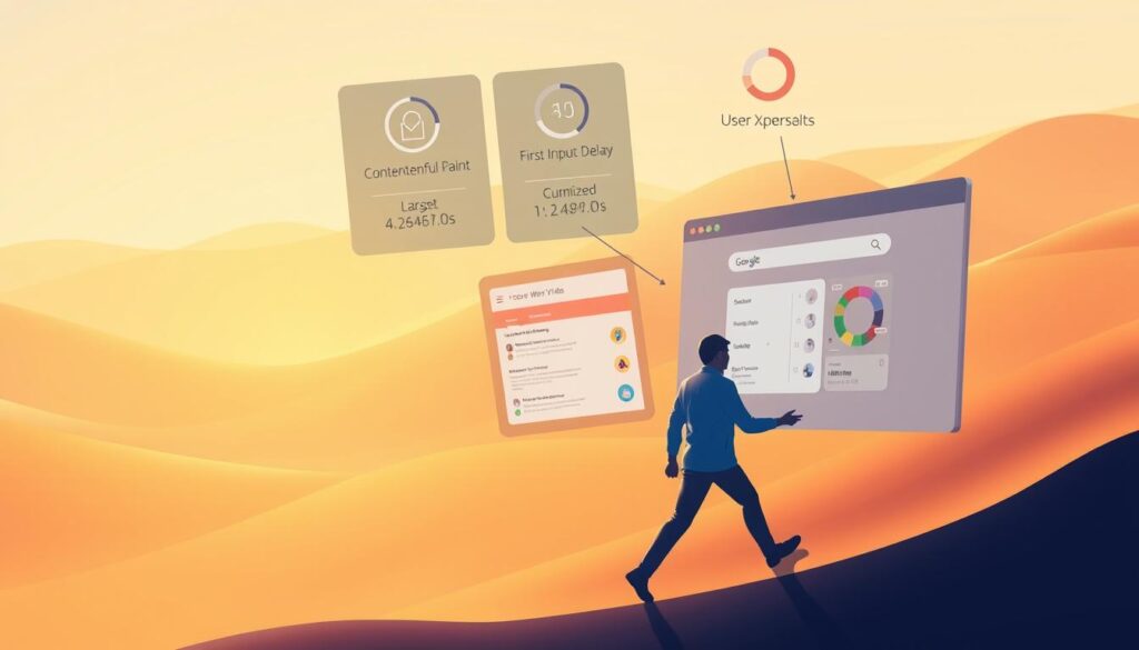 Core Web Vitals e experiência do usuário