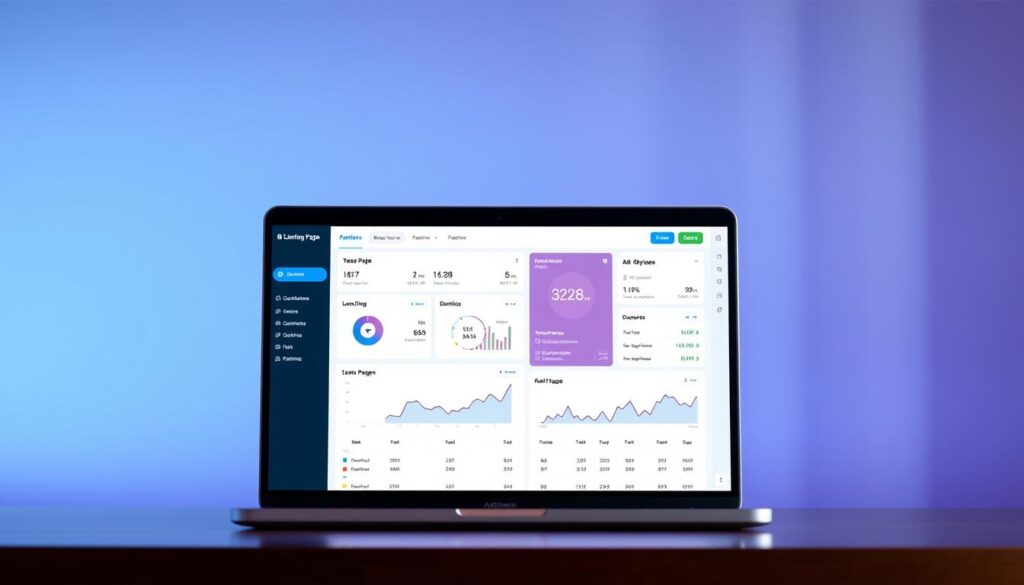 testes ab landing page